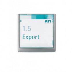 Panneau de porte et d’information l.149xH1485 mm fenêtre Plexiglas dos en ABS g