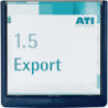 Panneau de porte et d’information l.149xH1485 mm fenêtre Plexiglas dos en ABS b