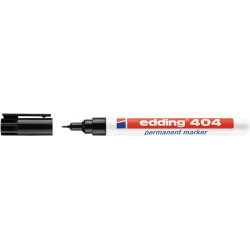 Marqueur permanent 404 noir graduation 0,75 mm pointe ronde EDDING (Par 10)