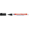 Marqueur permanent 404 noir graduation 0,75 mm pointe ronde EDDING (Par 10)