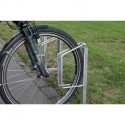 Râtelier à vélos 1 côté galvanisé 90 degr. nombre d’empattements 1 pour encastrer dans le béton WSM