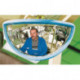 Rétroviseur pour chariot élévateur H151xl288 mm champ visuel de 180 dgr. 1 m SPL