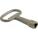 Clé triangulaire pour poubelle triangle 8 mm Pour vider SULO