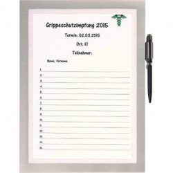 Cadre magnétique DIN A4 argent autocollant panneau avant ouvert 1 pièce/sachet