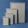 Cadre basculant dimension de l’affiche format DIN A3 profilé de serrage 32 mm anodisé couleur argent