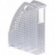 Porte-revues DIN A4 H305xl74xP244 mm plastique transparent DURABLE (Par 6)