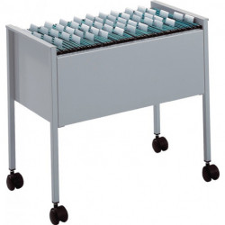 Chariot pour dossiers suspendus H592xl655xP368 mm adapté à env. 80 dossiers suspendus A4 1 voie DURABLE
