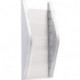 Porte-prospectus H540xl280xP80 mm DIN A4 portrait argent HELIT