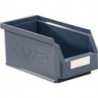 Boîte de rangement à ouverture frontale L290xl140xH130 mm PE gris KAPPES