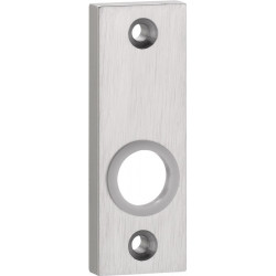 Rosette porte .1357/0003 Alu.F1 10mm rd.Rect.EDI