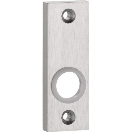 Rosette porte .1357/0003 Alu.F1 10mm rd.Rect.EDI