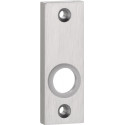 Rosette porte .1357/0003 Alu.F1 10mm rd.Rect.EDI