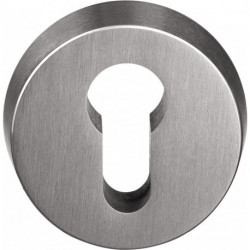 Paire rosace porte 306.23XAES VA XA rd.o.ZA S.12mm HEWI