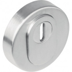 Paire rosace porte 375381 VA 304 rd.m.ZA S.12mm INTERSTEEL