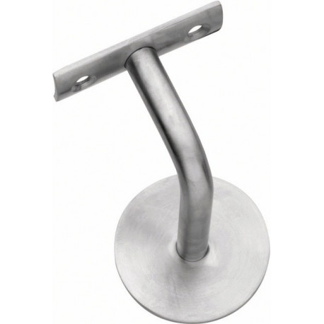 Supports de main courante Inox.plaque murale 60mm forme de dôme
