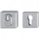 Paire rosace porte E52ZNSB-ZA/52S VA F69 quad.m.ZA S.15mm HOPPE