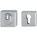 Paire rosace porte E52ZNSB-ZA/52S VA F69 quad.m.ZA S.15mm HOPPE