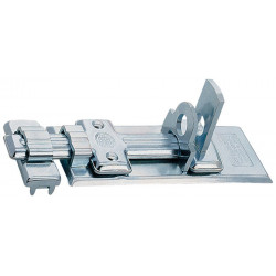 Verrou L.100mm B.39mm acier Oeillet-D. 9mm (Par 5)