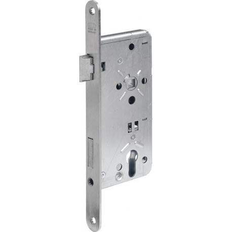 Serrure à mortaise pour porte d'entrée 0024 PZW 24/55/92/10mm DIN Gauche inox rd BKS