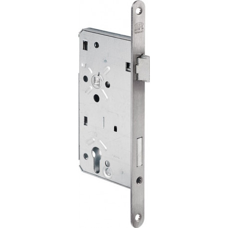 Serrure à mortaise pour porte d'entrée 0024 PZW 20/65/92/10mm DIN Droite inox rd BKS