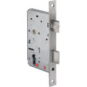 Serrure à mortaise 2124 PZW 24/65/72/8mm DIN Droite Inox angulaire BKS