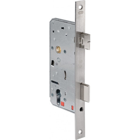 Serrure à mortaise 2154 PZW 24/65/92/10mm DIN Gauche Inox angulaire BKS