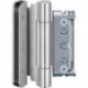 Charnière de porte d'entrée Protect 4010 3D FD Acier inoxydable brossé mat.160kg Portes d'entrée en bois