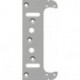 Plaque de montage Tectus® pour acier galvanisé TE 340 3D FZ, élément récepteur