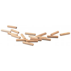 Cheville bois L.30mm D.8mm hêtre - 1000 unités