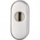 Rosette porte 0811 Inox EST ov.m.ZA S.14,5mm EDI