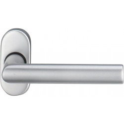 Poignée porte 1108/2133 Inox EST droit carré.9mm EDI