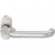 Poignée porte 1130/2033 Inox EST ov.8mm coudé.EDI