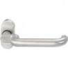 Poignée porte 1130/2033 Inox EST ov.8mm coudé.EDI