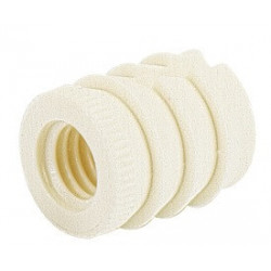 Manchon 100 plastique blanc D.10 mm longueur 13 mm filetage intérieur M6 HETTICH (Par 200)