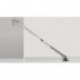 Ferme porte KH/250 Acier nickelé.L.250mm HETTICH (Par 10)