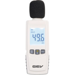 Indicateur de niveau de bruit 1299 30 -130 dB +/- 1,5 dB H.155mm Blanc 3xAAA