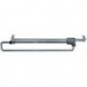 Porte-vestiaire, extensible en acier, nickelé HETTICH