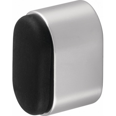 Butée de porte murale 4700/4702/4704 Aluminium anodisé argent.L.25mm HERMETA