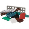 Cales NOW S.1,5mm blanc plastique (Par 1000)