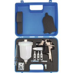 Pistolet pulvérisateur cleverpaint DN 7,2 G 1/4 pouce DN 7,2 mamelon en acier HVLP EWO