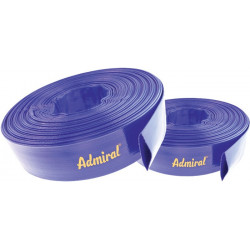 Tuyau plat Admi®Flat Int 152mm L.50m bleu Rl.ADMIRAL (Par 50)