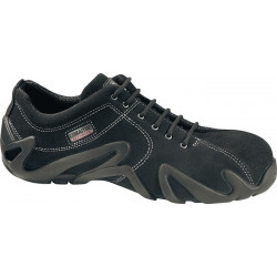 Chaussure de sécurité Easyblack T. 46 noir cuir velours S2 SRC EN ISO 20345 LEMA
