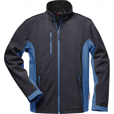 Veste Softsclair Hellios taille XL bleu marine/bleu roi 96 % PES / 4 % EL