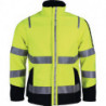 Veste softsclair de signalisation Multinorm taille L jaune/bleu marine 55% MAC / 44% CO / 1% antistatique Fa ASATEX