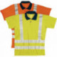 Polo de signalisation EN471 taille XL jaune 80 % PES / 20 % CO 1 pièce PREVENT