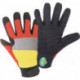 Gant de protection bucheron WOODS Mechanicas Taille XXL noir/rouge/jaune PSA III