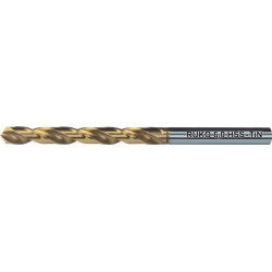 Foret hélicoïdal DIN 338 Typ N D.3mm HSS TiN Queue droite RUKO (Par 10)
