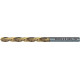 Foret hélicoidal DIN 338 Typ N D.3.5mm HSS TiN Queue cylindrique RUKO (Par 10)