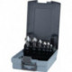 Jeu d’embouts à chanfreiner DIN 335C 90GrExt 6,3-20,5mm HSS-Co5 6 unités .Boite plastique .RUKO
