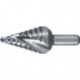 Foret étagé plage de perçage 4-20mm HSS Spiralnut RUKO